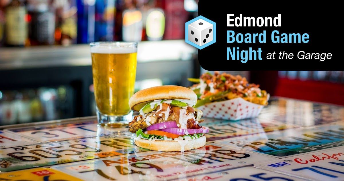 Edmond Board Game Night at the Garage