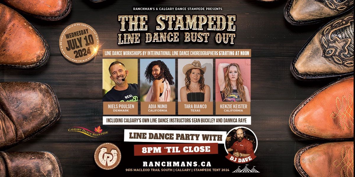 THE STAMPEDE LINE DANCE BUST OUT
