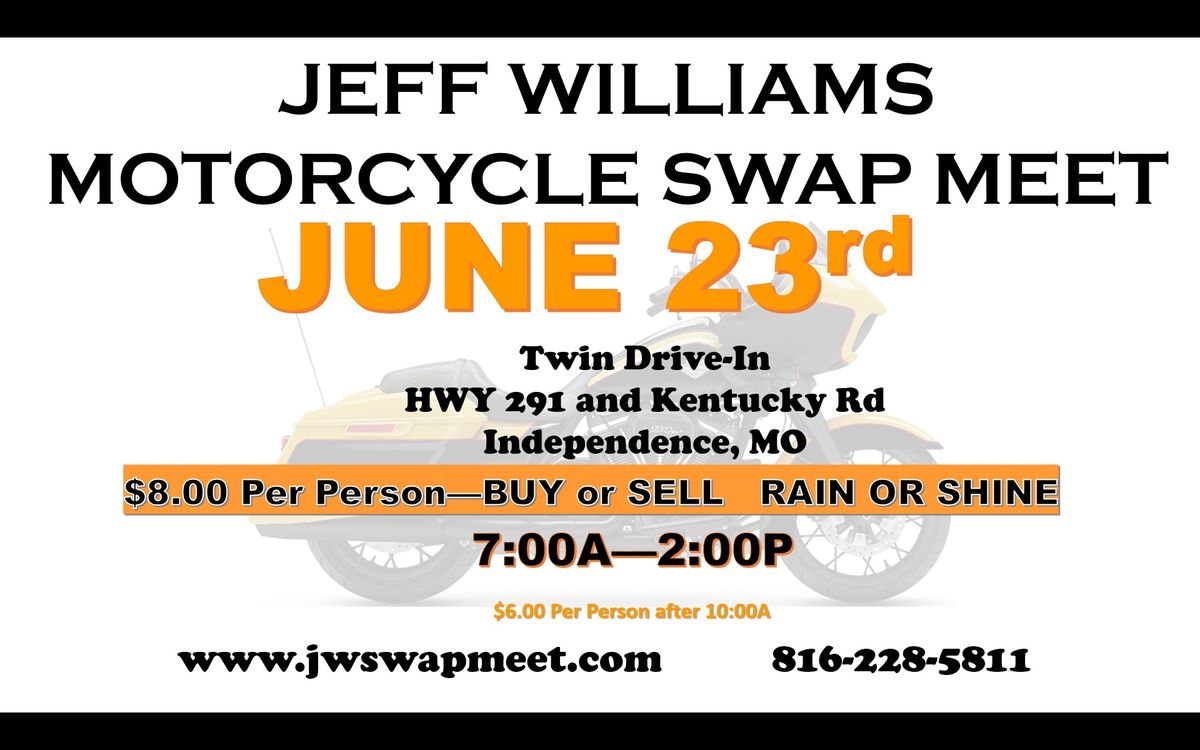 Jeff Williams Motorcycle Swap Meet 
