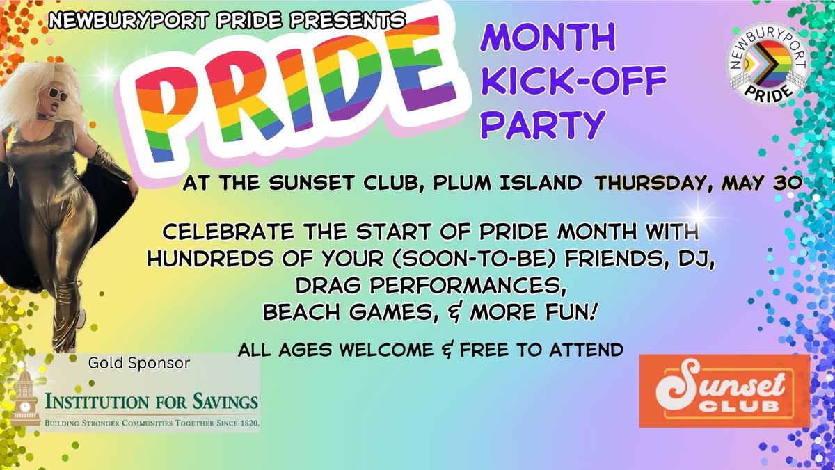 Pride Month Kick-off Party at the Sunset Club