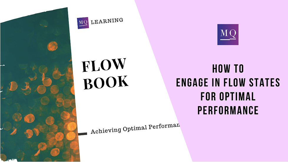 How to Engage in Flow States for Optimal Performance