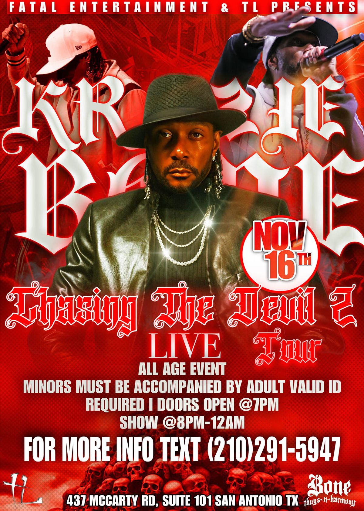 Krayzie Bones CTD2 tour live show