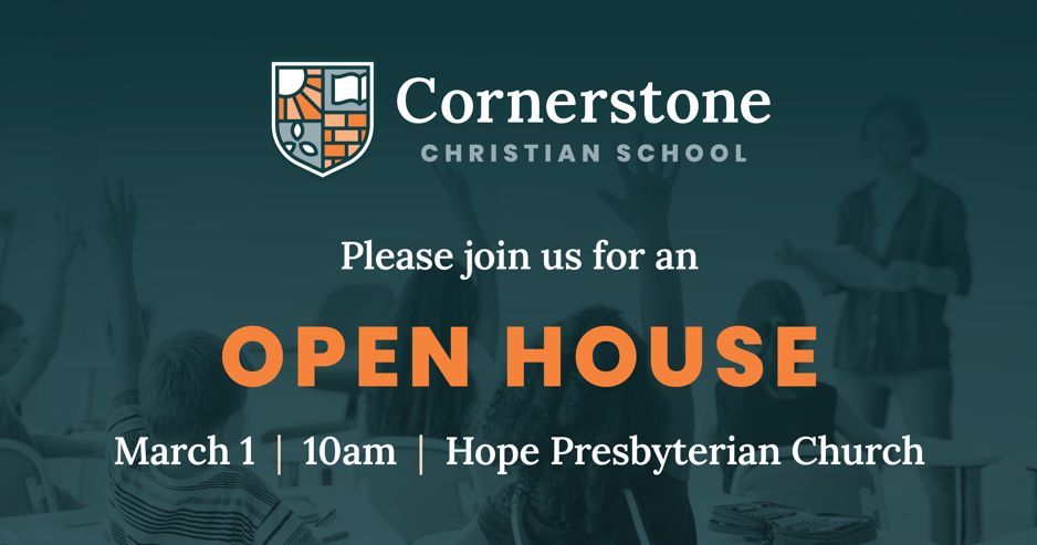 Cornerstone Open House