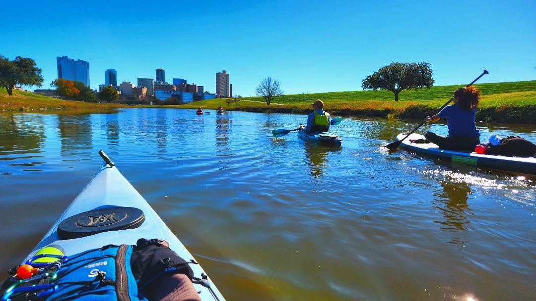 Explore DFW Paddle - New Years Day: Trinity South to Downtown \/ Panther Island