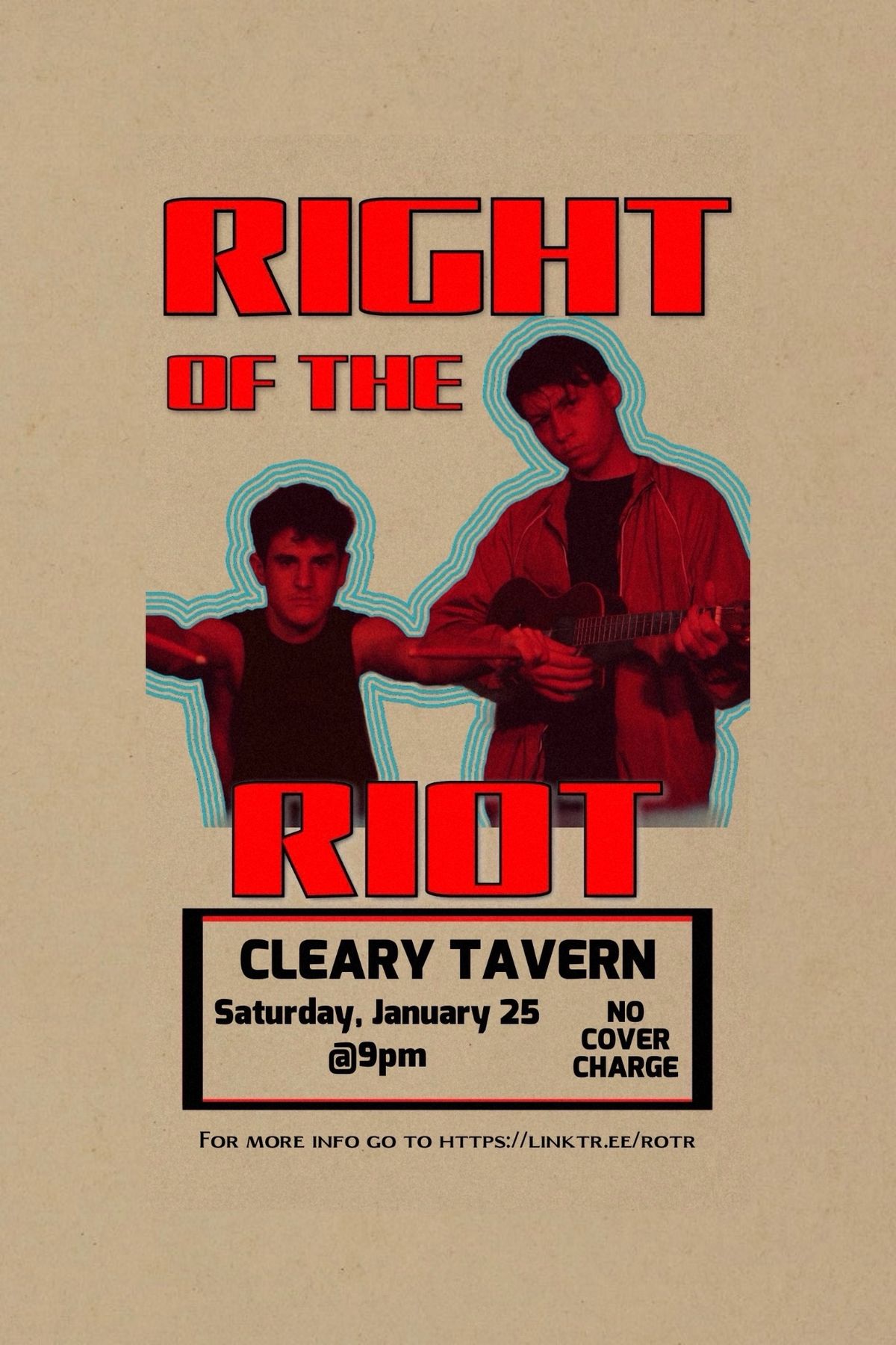 Right of the Riot @ Cleary Tavern