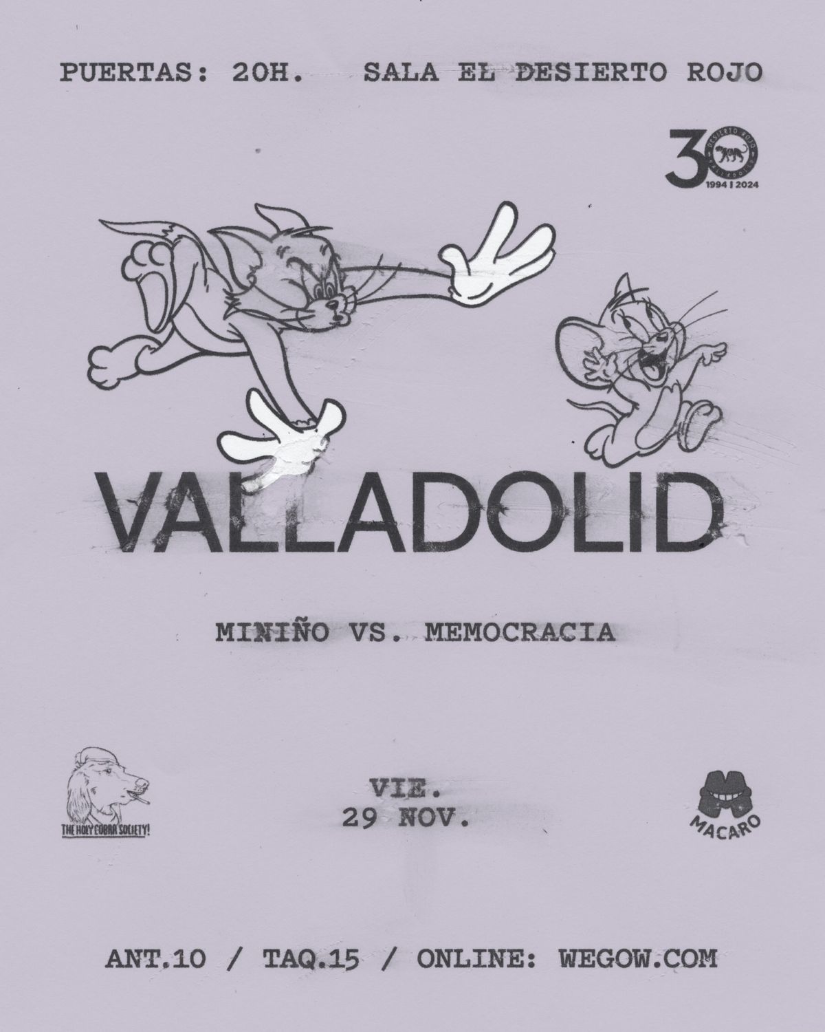 MINI\u00d1O + MEMOCRACIA | VALLADOLID