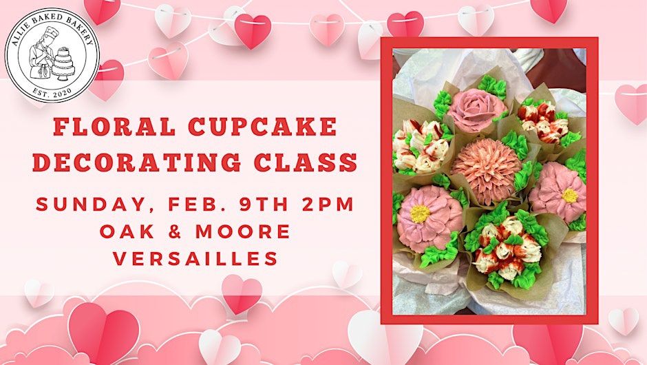 Floral Cupcake Decorating Class