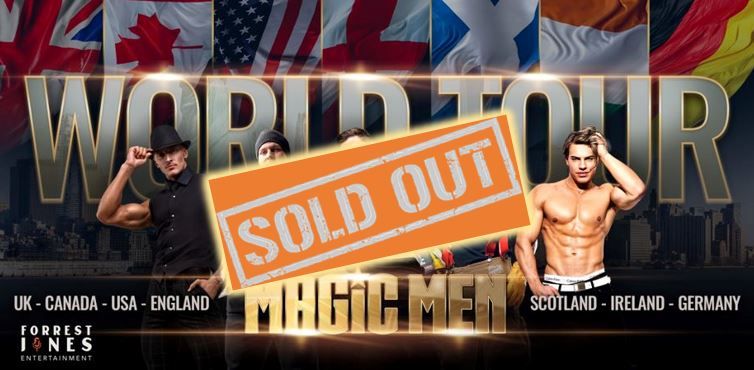 MAGIC MEN AUSTRALIA IN MUNICH GERMANY - MAY 10, 2O24  ((SOLD OUT)) 6:00PM LOCAL TIME