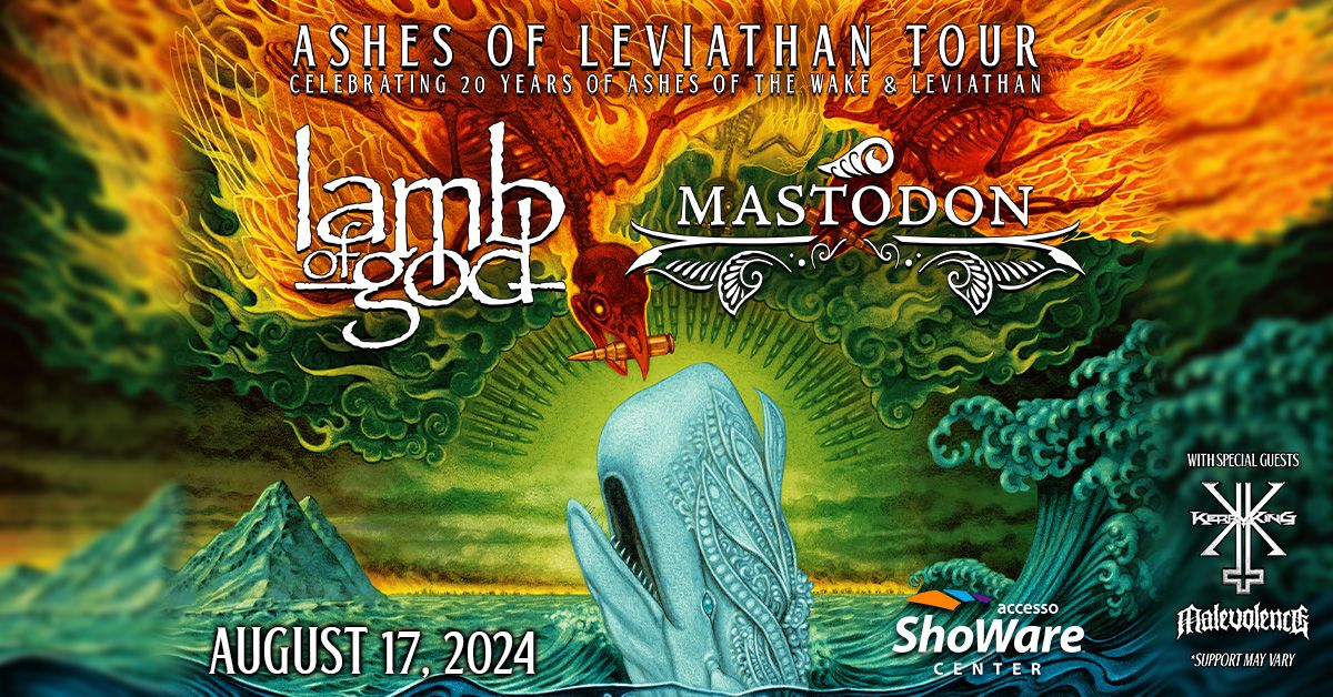 Lamb Of God & Mastodon: Ashes of Leviathan Tour