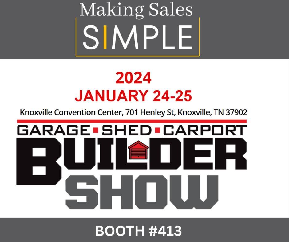 GARAGE SHED CARPORT BUILDER EXPO 2024, Knoxville Convention Center, 24