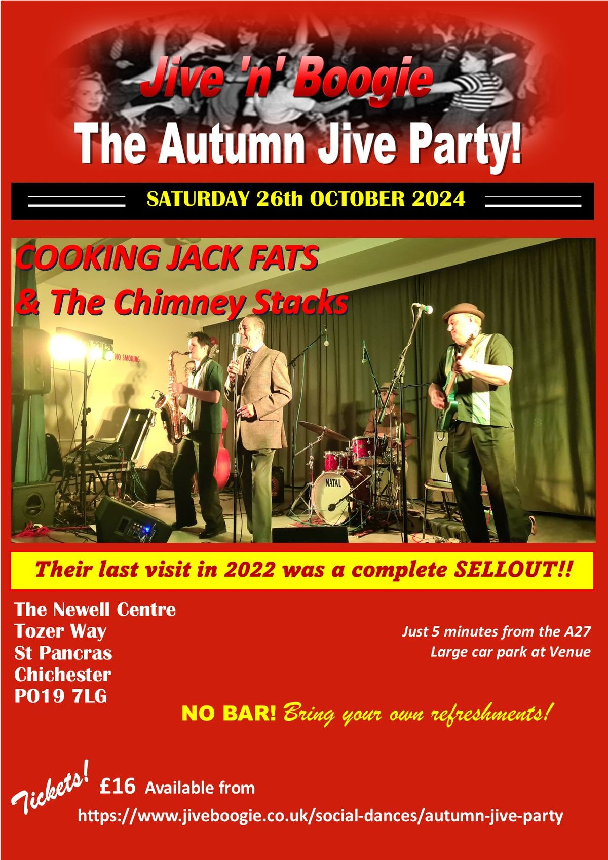 The Autumn Jive Party with Cooking Jack Fats & The Chimney Stacks