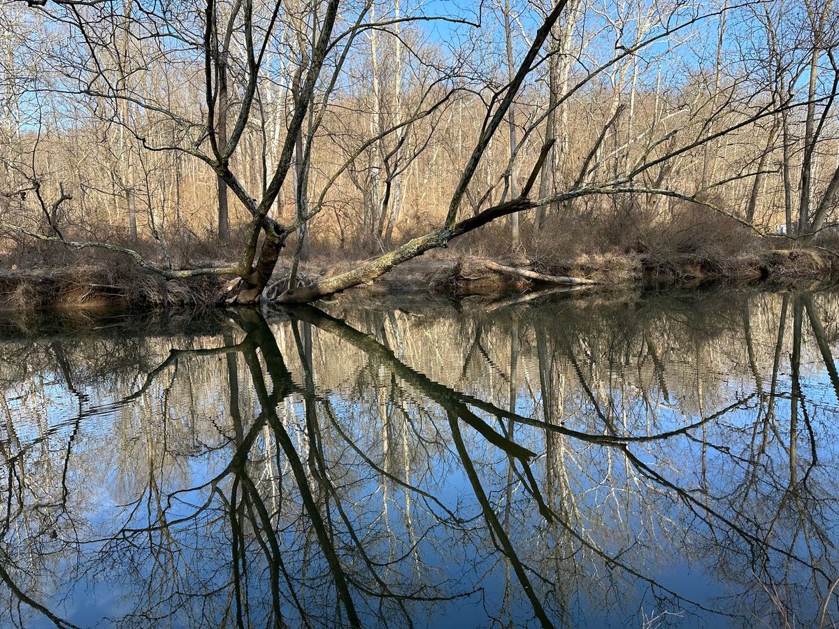 Stroll with the Super-a bit of History along the Creek