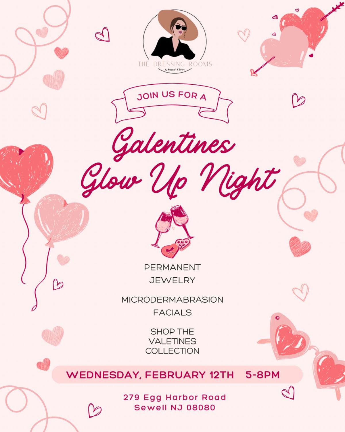 GALENTINES GLOW UP NIGHT\ud83d\udc8b\ud83c\udf6b\ud83e\ude77\ud83d\udc57