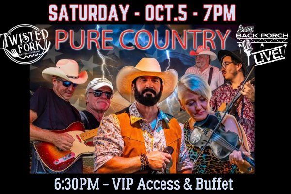 PURE COUNtRY of SOUTHWEST FLORIDA!! SAT OCT 5 - The Twisted Fork Port Charlotte, FL