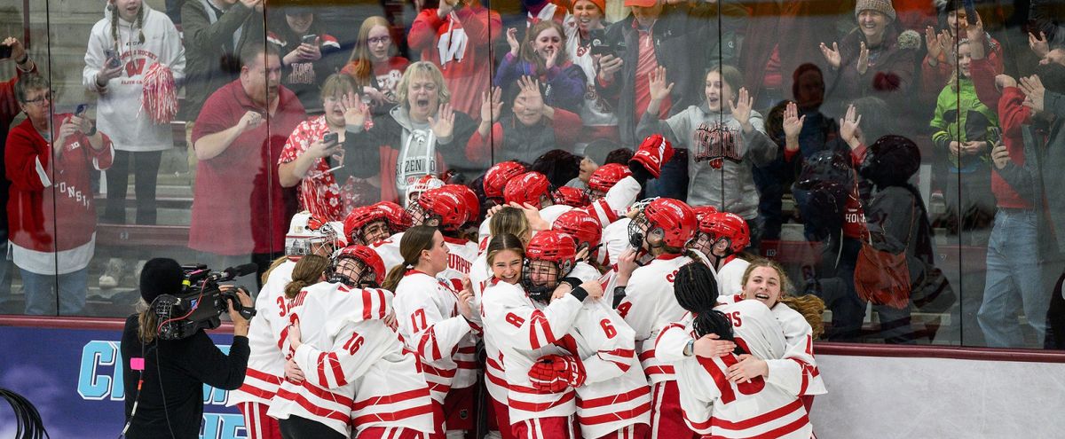 University of Wisconsin Badgers at Ohio State Buckeyes Womens Hockey at Ohio State Ice Rink