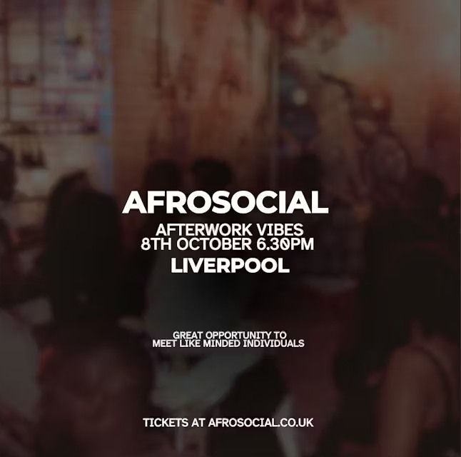 Afterwork Networking Social - Liverpool 