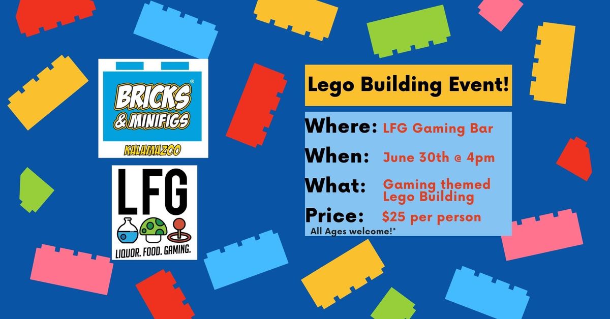Lego Building with Bricks & MiniFigs!