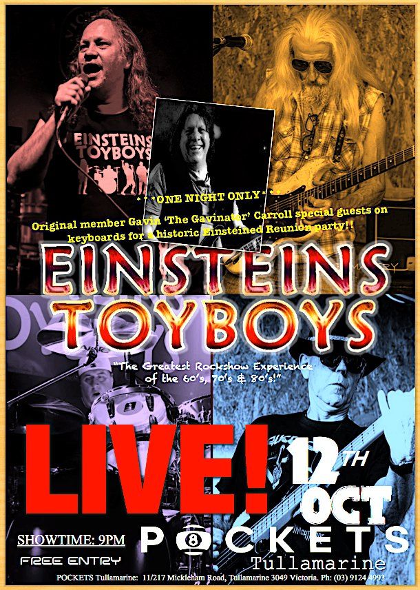 Einsteins Toyboys Reunion Show 01