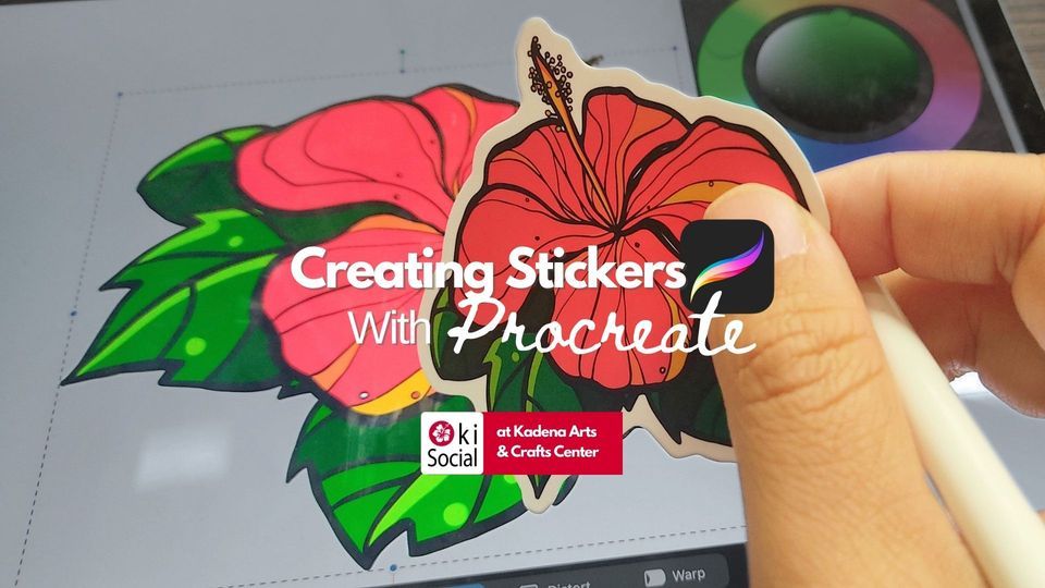 Sticker Designs Complex Design Your Own Sticker - Digital Art Lesson, Kadena Arts and Crafts ...