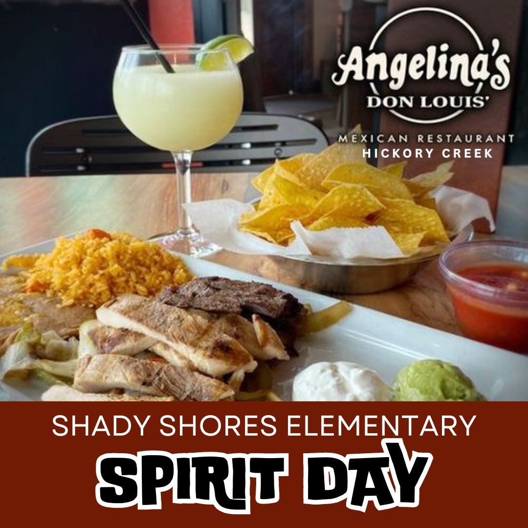 \ud83c\udf2e\ud83c\udf5d Angelina\u2019s Spirit Day\/Night for SSE! \ud83c\udf5d\ud83c\udf2e