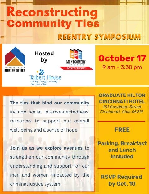 Reconstructing Community Ties REENTRY SYMPOSIUM