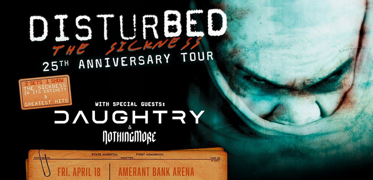 Disturbed with Daughtry at Amerant Bank Arena