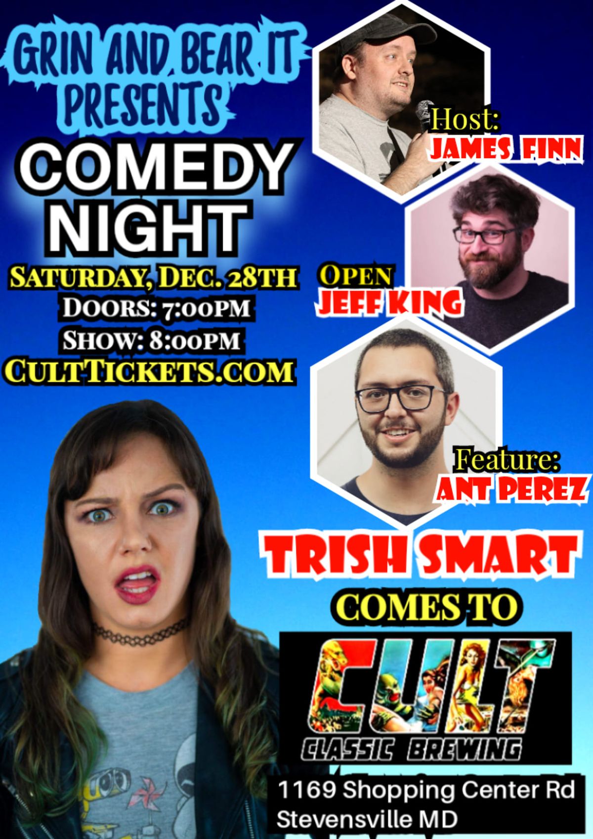 COMEDY Night at Cult - December 2024