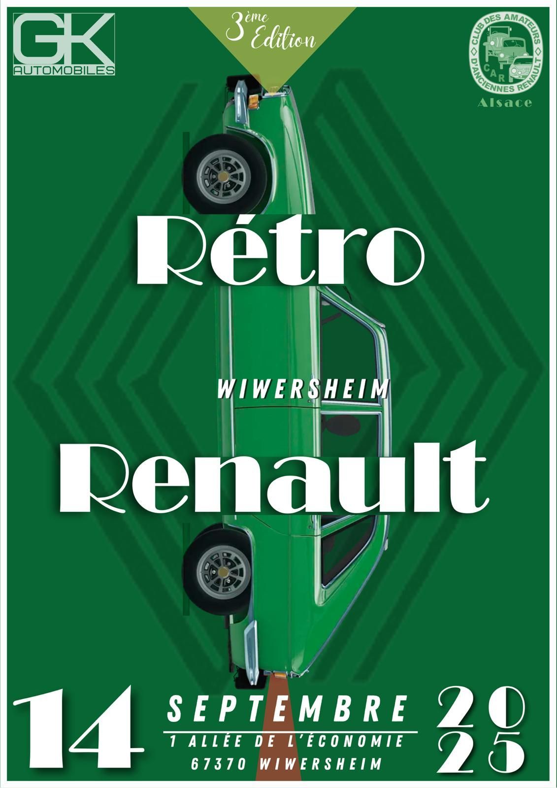 3\u00e8me r\u00e9tro Renault Wiwersheim 