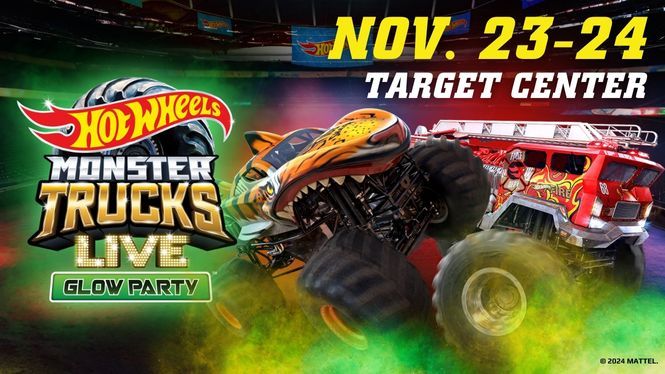 Hot Wheels Monster Trucks Live! Glow Party