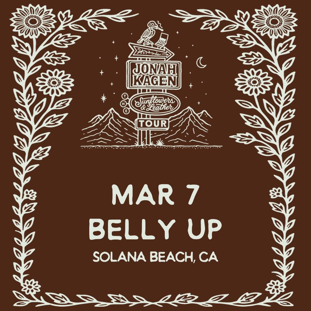 Jonah Kagen: Sunflowers & Leather Tour at Fox Theatre Boulder
