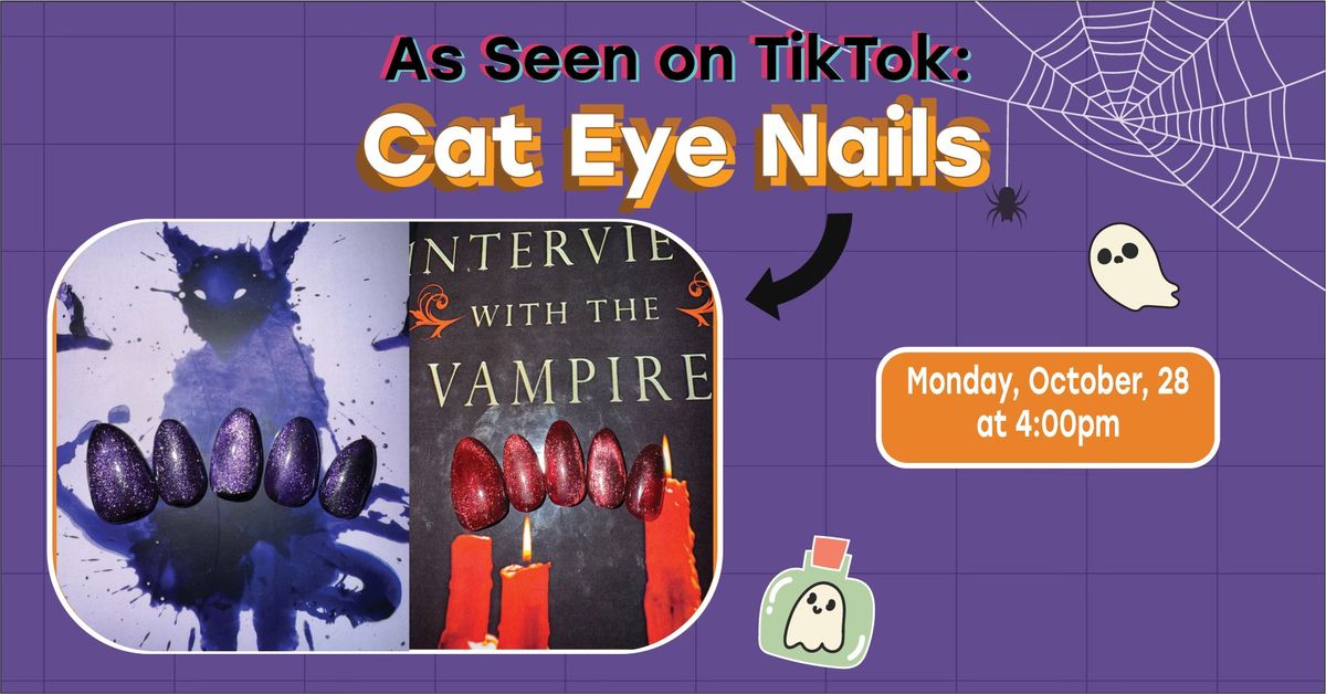 As Seen on TikTok: Cat Eye Nails