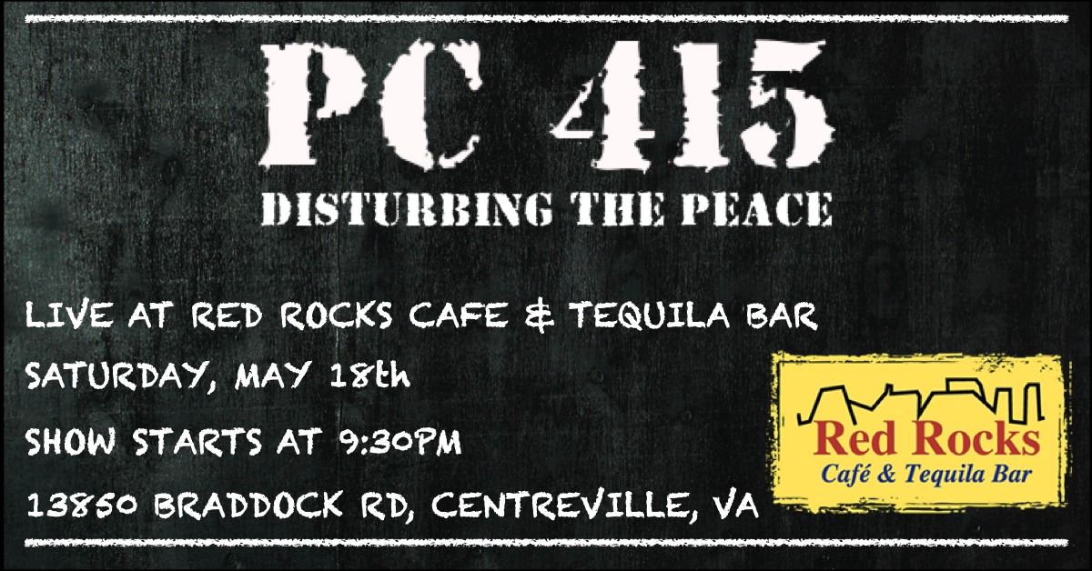 PC 415 Live at Red Rocks Cafe & Tequila Bar