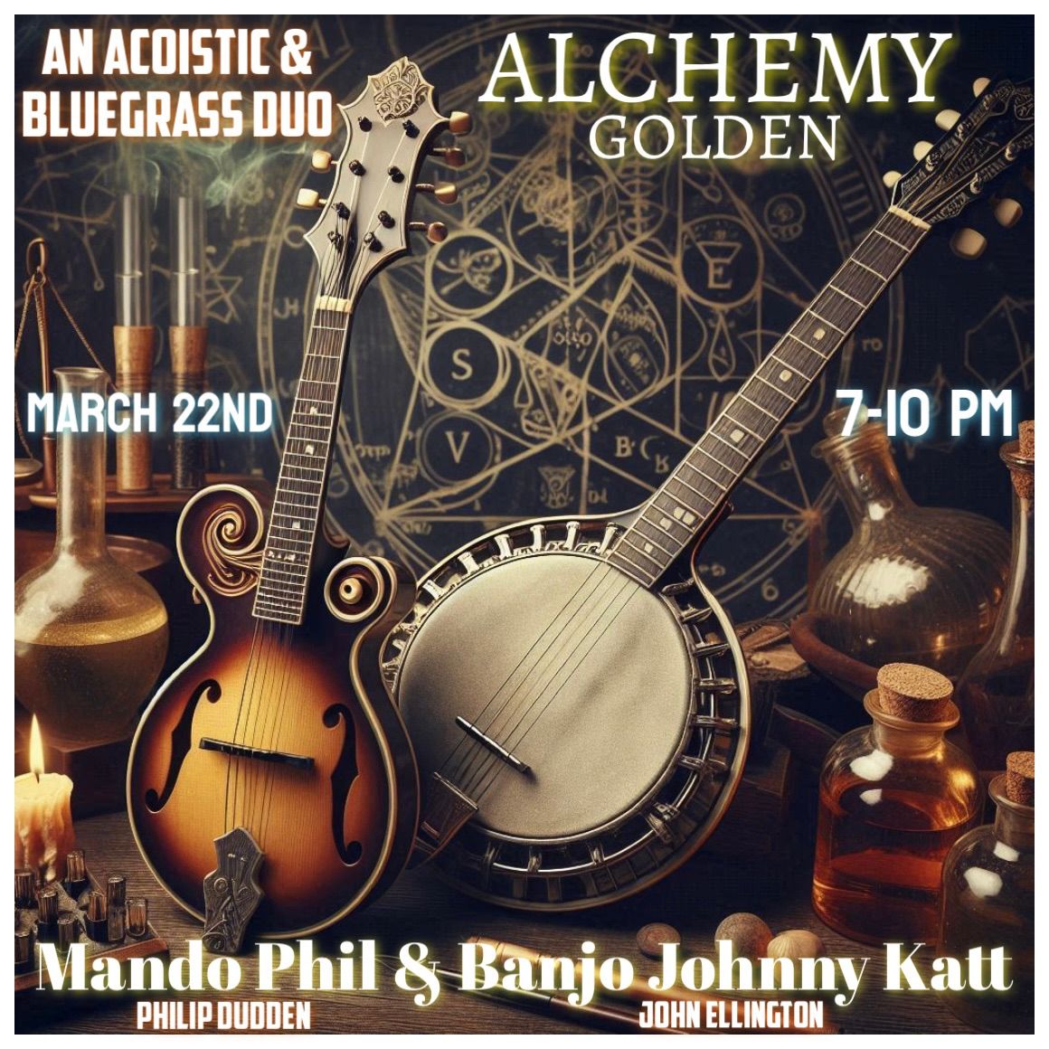 Mando Phil & Banjo Johnny Katt - Alchemy Golden