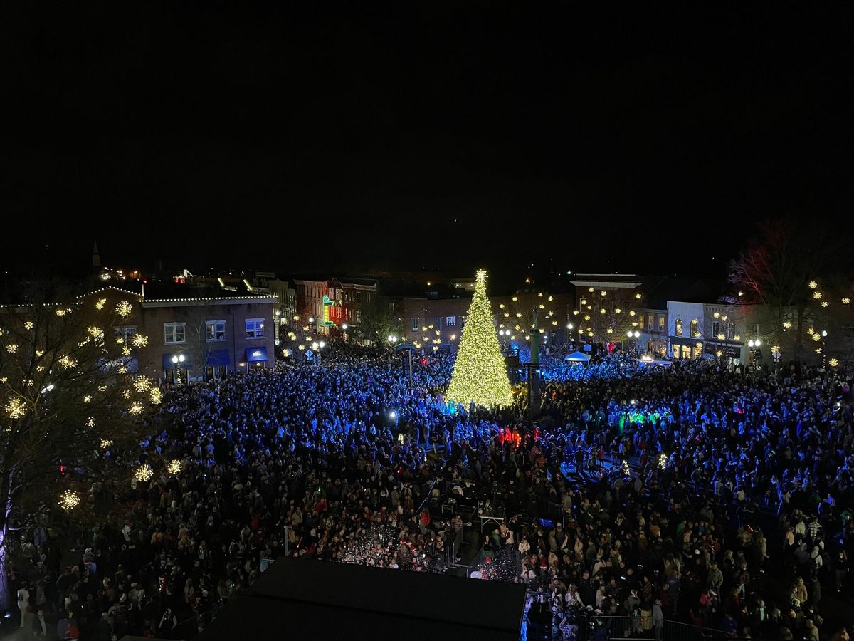 Franklin Christmas Tree Lighting on the Square 