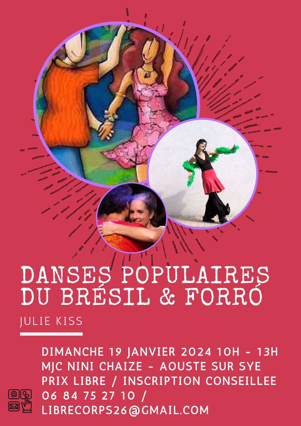 Stage danses populaires du Br\u00e9sil & Forr\u00f3