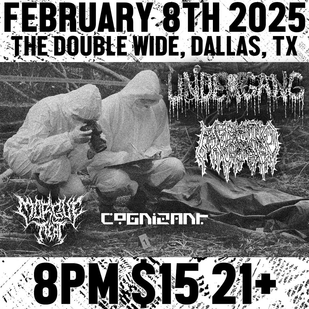 Undergang \/ Mephitic Corpse \/ Cognizant \/ Morgue Meat