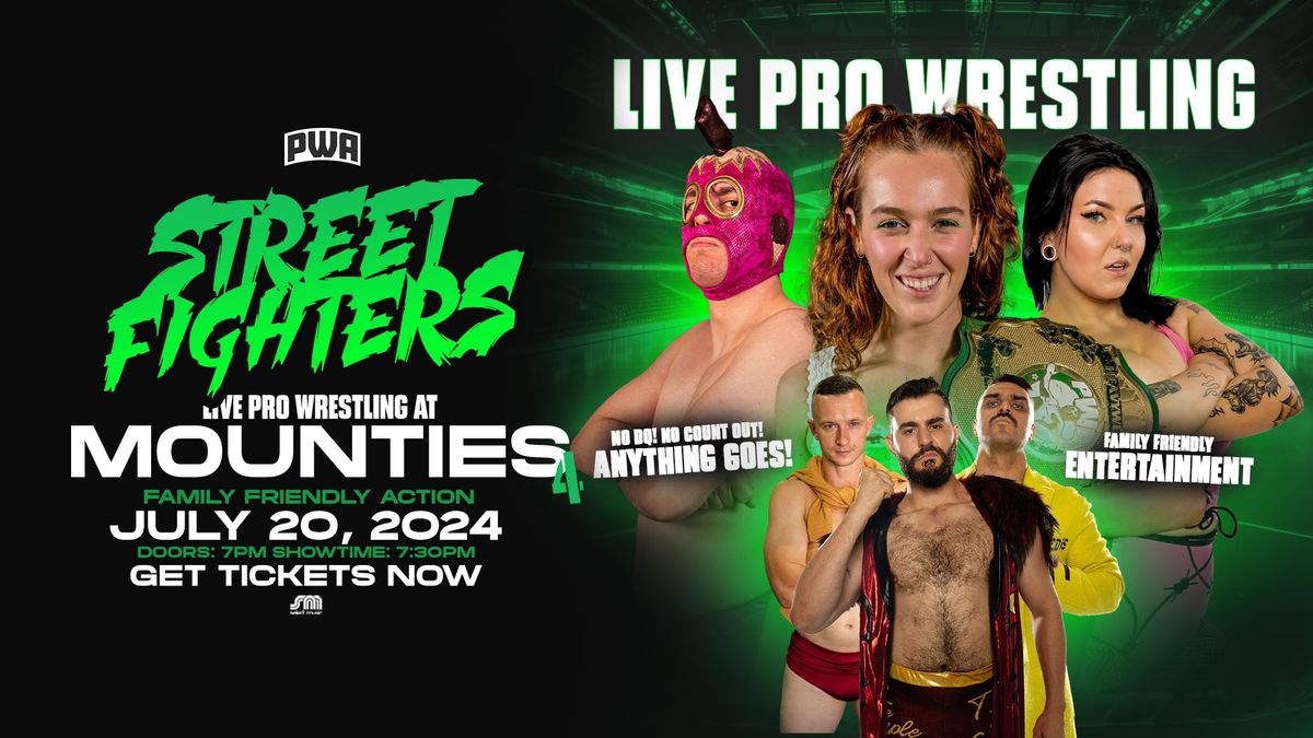 Pro Wrestling Australia: Street Fighters Mounties #4