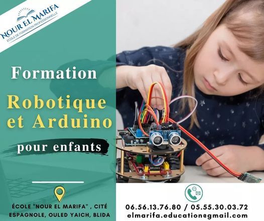 Formation arduino et robotique pour enfants