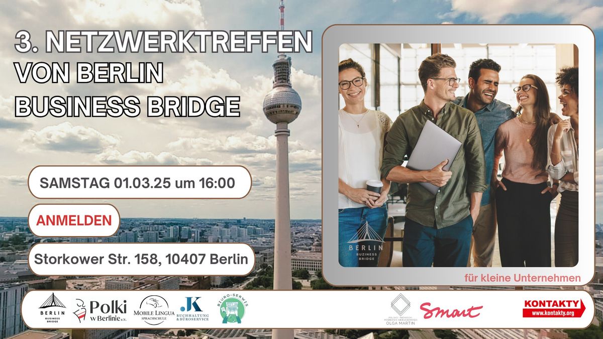 3. Netzwerktreffen von Berlin Business Bridge