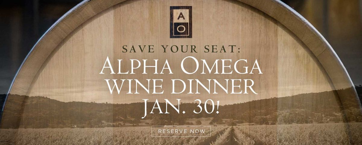 Alpha Omega Wine Dinner