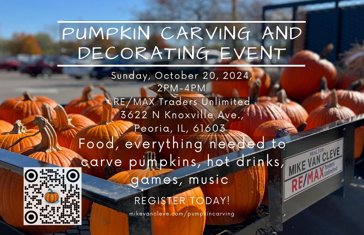 3rd Annual Pumpkin Carving w\/ the Mike Van Cleve Team @ RE\/MAX Traders Unlimited  