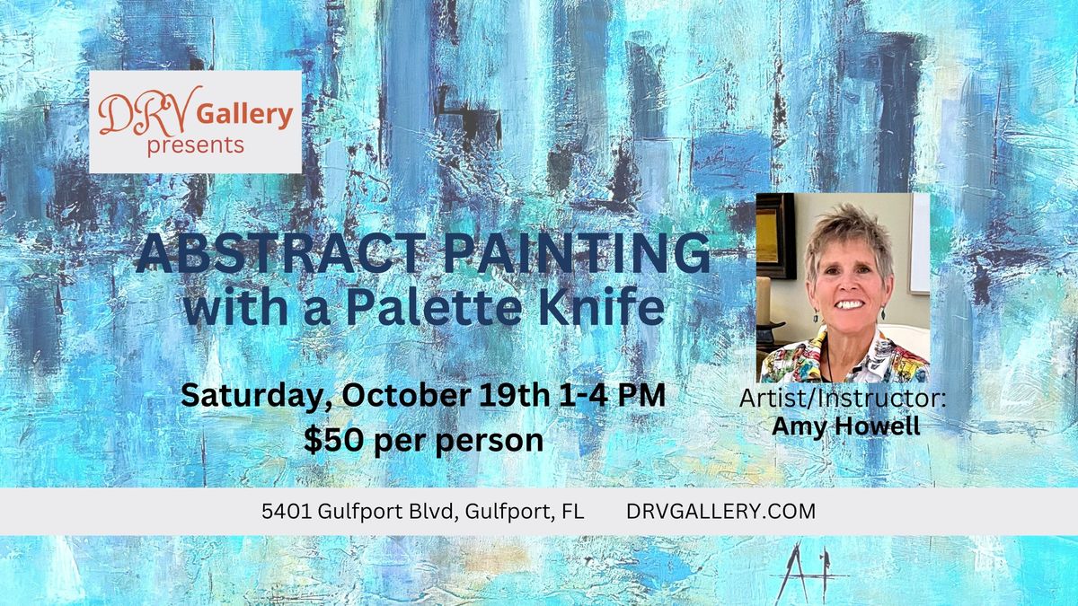 Workshop - Abstract Painting with a Palette Knife