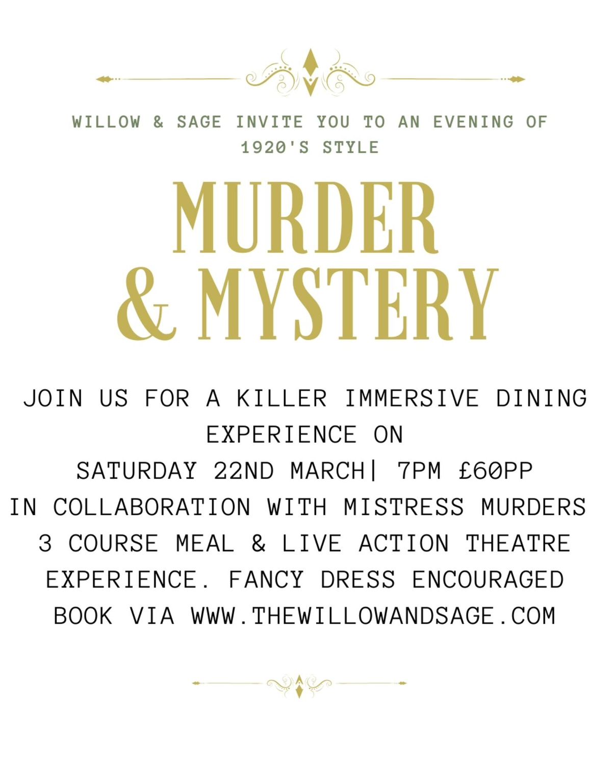 murder mystery dinner 