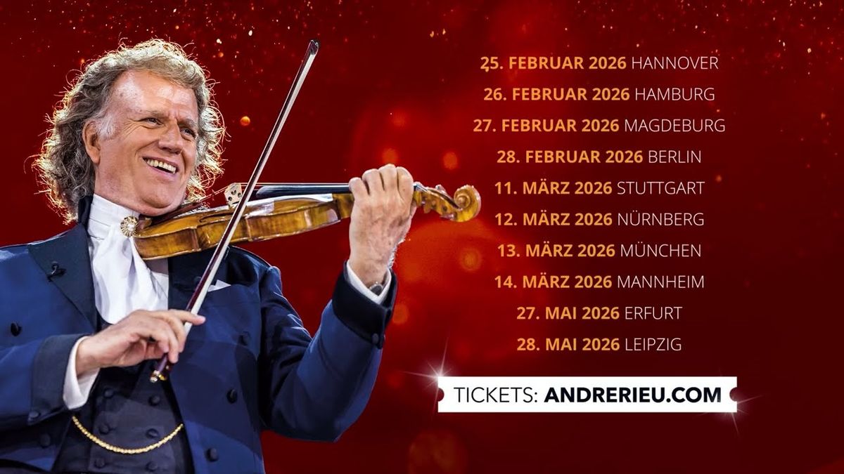 Andr\u00e9 Rieu Erfurt Tickets