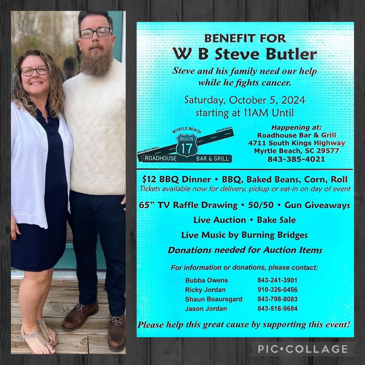 Benefit for Steve Butler