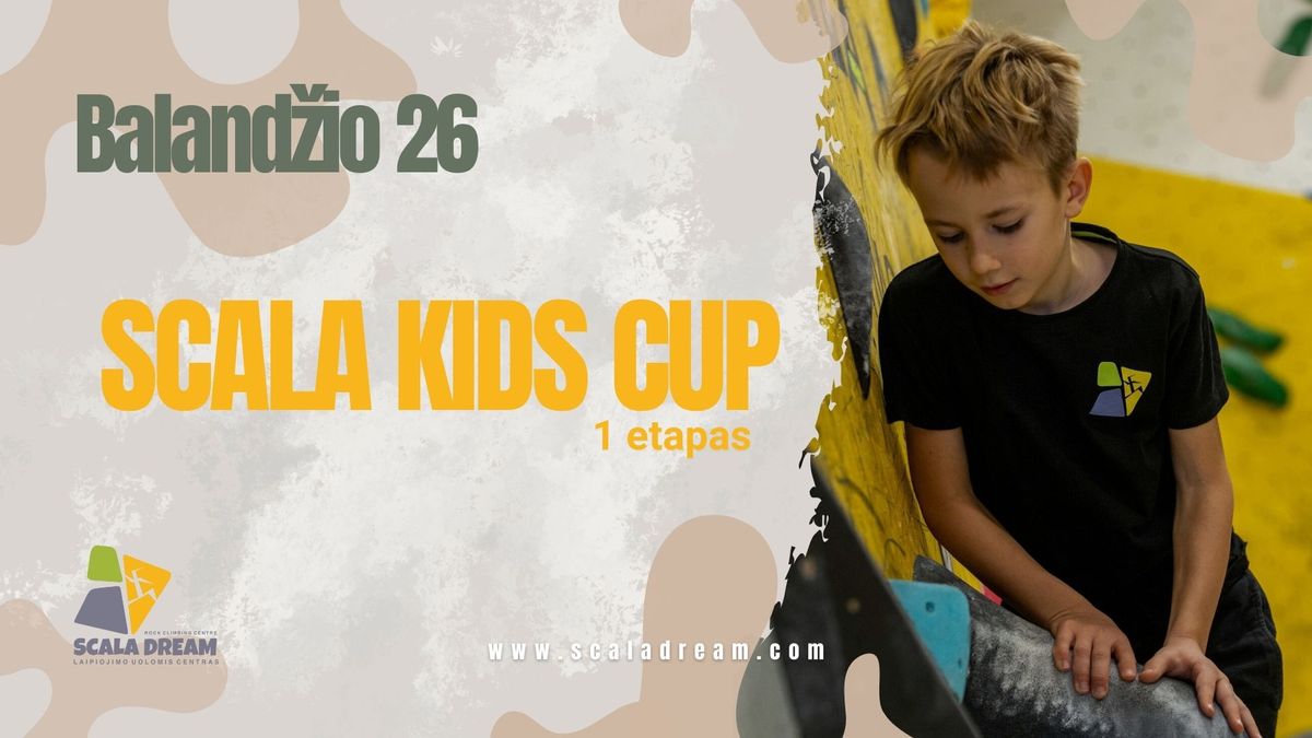 Laipiojimo renginys "SCALA KIDS CUP" 1 etapas