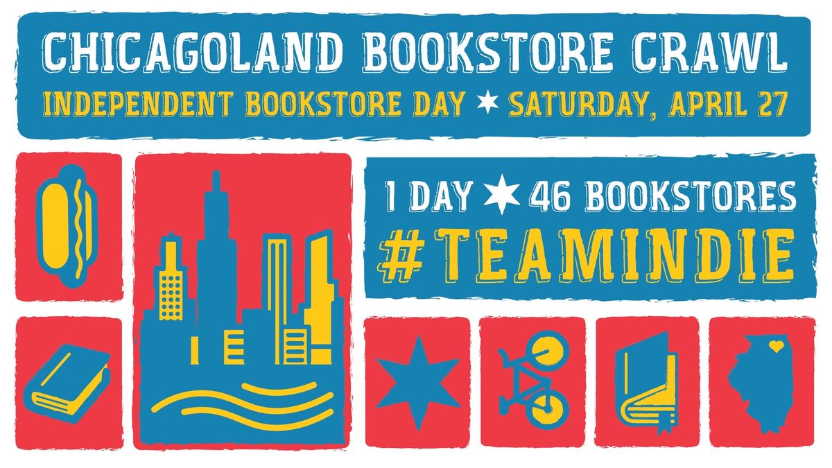 Chicagoland Bookstore Crawl, Independent Bookstore Day, Stop at Quimby's!