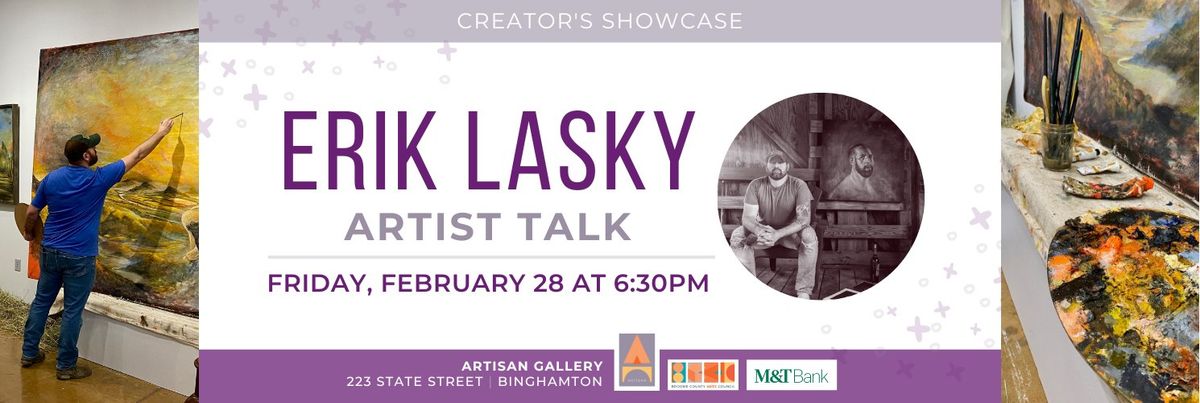  Creator's Showcase: Artist Talk with Erik Lasky