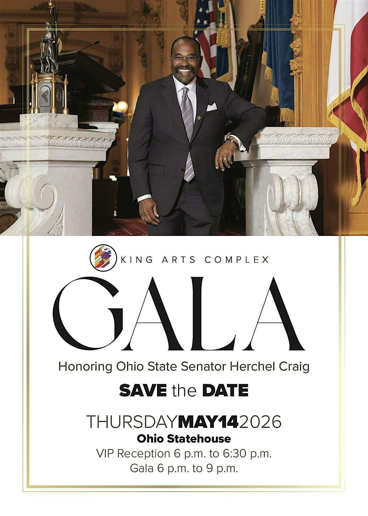 39th Anniversary Gala honoring Ohio State Senator Hearcel F. Craig