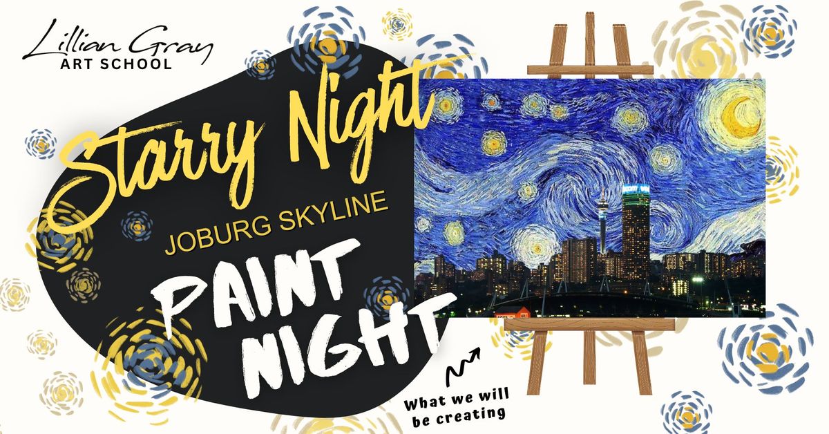 Starry Night: Joburg Skyline Paint Night